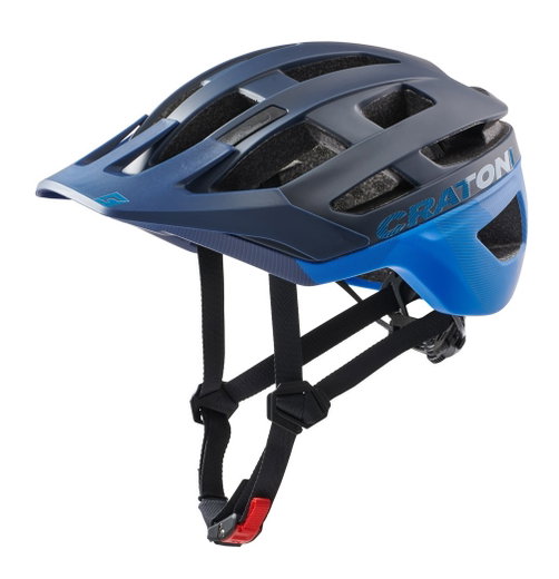 Cratoni Fahrradhelm AllRace blau matt