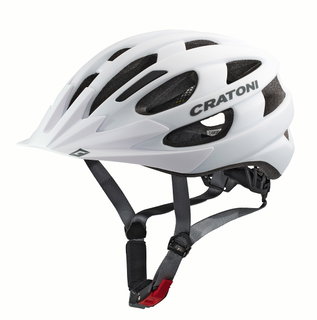 Cratoni Bicycle Helmet Velon white matte