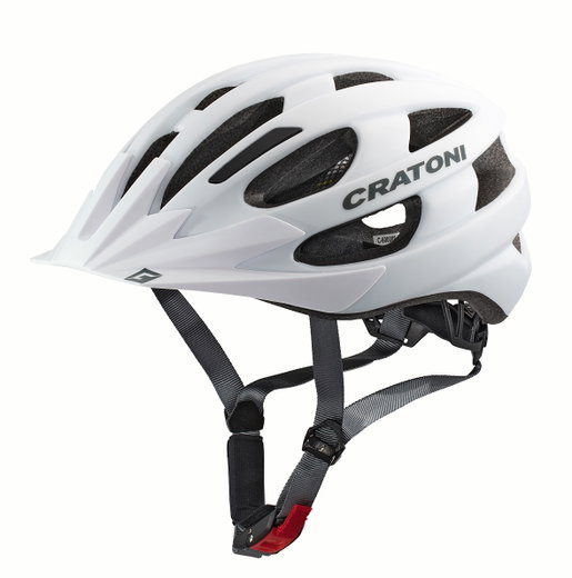 Cratoni Bicycle Helmet Velon white matte