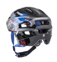 Cratoni Fahrradhelm Maxster Kinder Drache schwarz
