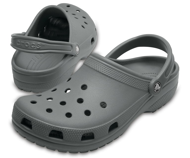 Crocs Sandale Classic Clog Slate grau