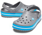 Crocs Sandale Crocband Clog charcoalgrau/ocean Herren/Damen
