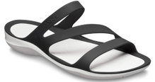 Crocs Sandale Swiftwater weiss/schwarz Damen