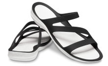 Crocs Sandale Swiftwater weiss/schwarz Damen