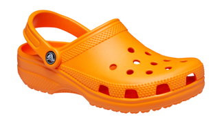Crocs Sandale Classic Clog orange Damen