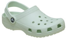 Crocs Sandale Classic Clog K hellgrün Kinder