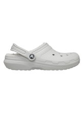 Crocs Sandale Classic Lined Clog (mit Innenfutter) beige/weiss - 1 Paar