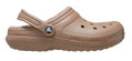 Klapki Crocs Classic Lined Clog (z wyściółką) brązowe - 1 para