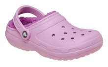 Klapki Crocs Classic Lined Clog (z wyściółką) różowe - 1 para