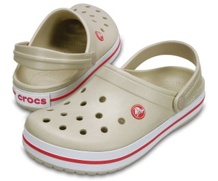 Crocs Sandale Crocband Clog stucco/melon Damen -