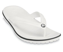 Crocs Zehensandale Crocband Flip weiss - 1 Paar