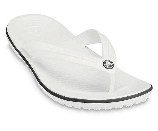 Crocs Zehensandale Crocband Flip weiss - 1 Paar