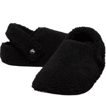 Crocs kapcie Classic Cozzzy (sztuczne futro, ciepłe) czarne - 1 para