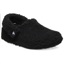 Crocs kapcie Classic Cozzzy Slipper (sztuczne futro, ciepłe) czarne dzieci - 1 para