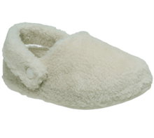 Crocs Hausschuhe Classic Cozzzy Slipper (Kunstfell, warm) naturweiss Kinder - 1 Paar