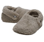 Crocs Hausschuhe Classic Cozzzy Slipper (Kunstfell, warm) mushroom braun Kinder - 1 Paar