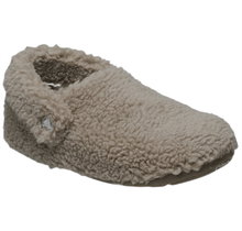Crocs kapcie Classic Cozzzy Slipper (sztuczne futro, ciepłe) brązowe grzyby dziecięce - 1 para