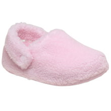 Crocs kapcie Classic Cozzzy Slipper (sztuczne futro, ciepłe) różowe dziewczęce - 1 para