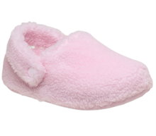 Crocs kapcie Classic Cozzzy (sztuczne futro, ciepłe) różowe dla małych dziewczynek - 1 para