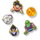 Crocs Jibbitz Dragon Ball Z - 5 Stück