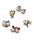 Crocs Jibbitz Mickey and Friends - 5 Stück