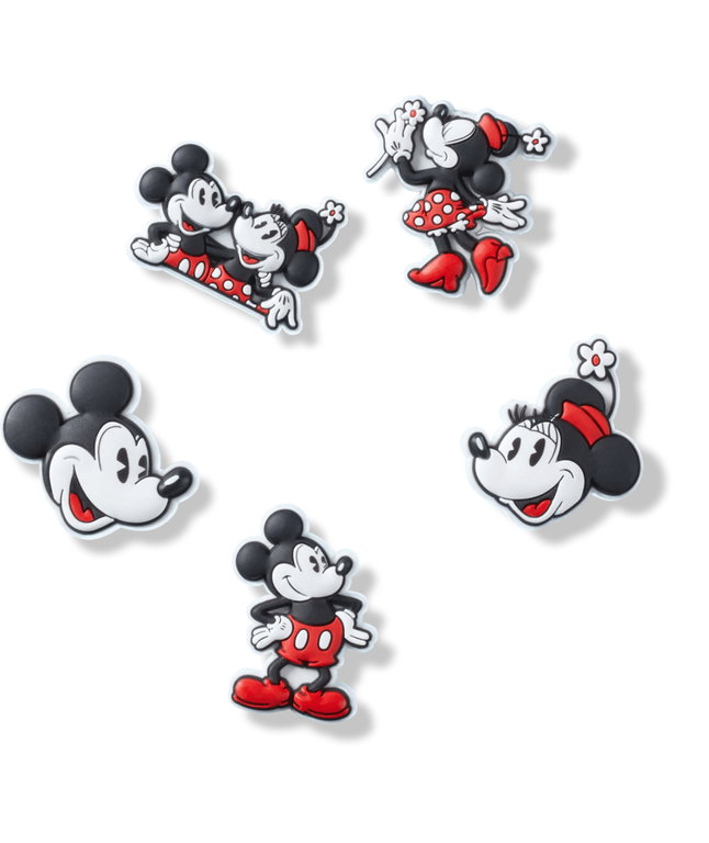 Crocs Jibbitz Mickey and Minnie - 5 Stück