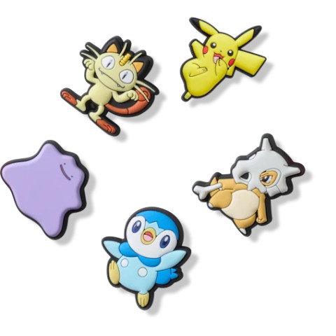 Crocs Jibbitz Pokémon Variety - 5 Stück