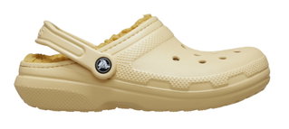 Crocs Sandale Classic Lined Clog (mit Innenfutter) hellbraun - 1 Paar