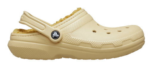Crocs Sandale Classic Lined Clog (mit Innenfutter) hellbraun - 1 Paar