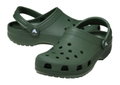 Crocs Sandale Classic Clog dunkelgrün