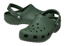 Klapki Crocs Classic Clog ciemnozielone