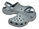 Crocs Sandale Classic Clog Concrete grau/blau