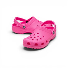Crocs Sandale Classic Clog pink punch Damen
