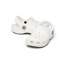 Klapki Crocs Classic Clog dla małych dzieci białe - 1 para