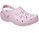 Crocs Sandale Classic Floral Cut Out Clog pink Damen