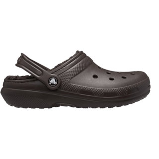 Crocs Sandale Classic Lined Clog (mit Innenfutter) espressobraun