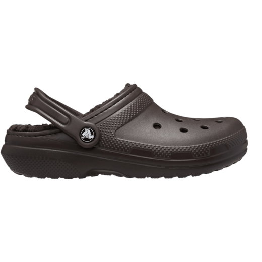 Crocs Sandale Classic Lined Clog (mit Innenfutter) espressobraun