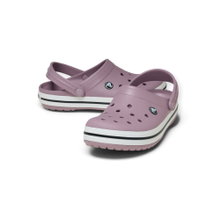 Crocs Sandale Crocband Clog lilac/weiss