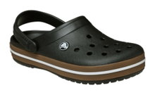 Klapki Crocs Crocband Gum Clog czarne - 1 para