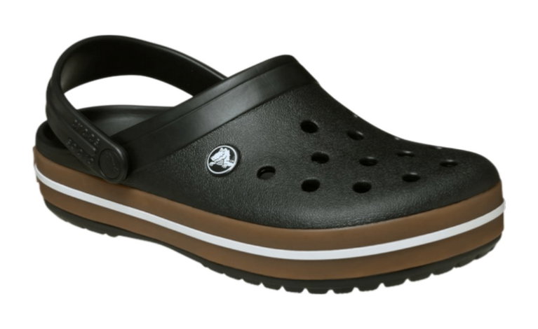 Crocs Sandale Crocband Gum Clog schwarz -1 Paar