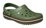 Crocs Sandale Crocband Gum Clog grün -1 Paar