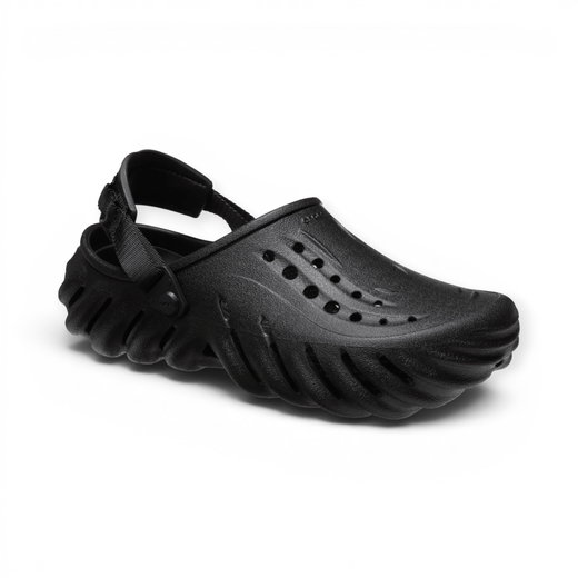 Crocs Sandale Echo Clog schwarz