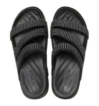Crocs Sandale Getaway Gems Triangle schwarz - Damen
