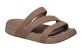 Crocs Sandale Getaway Gems Triangle braun - Damen