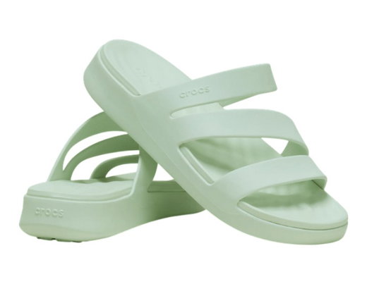 Crocs Getaway Strappy Sandals (lightweight, seamless, flexible) mint ladies