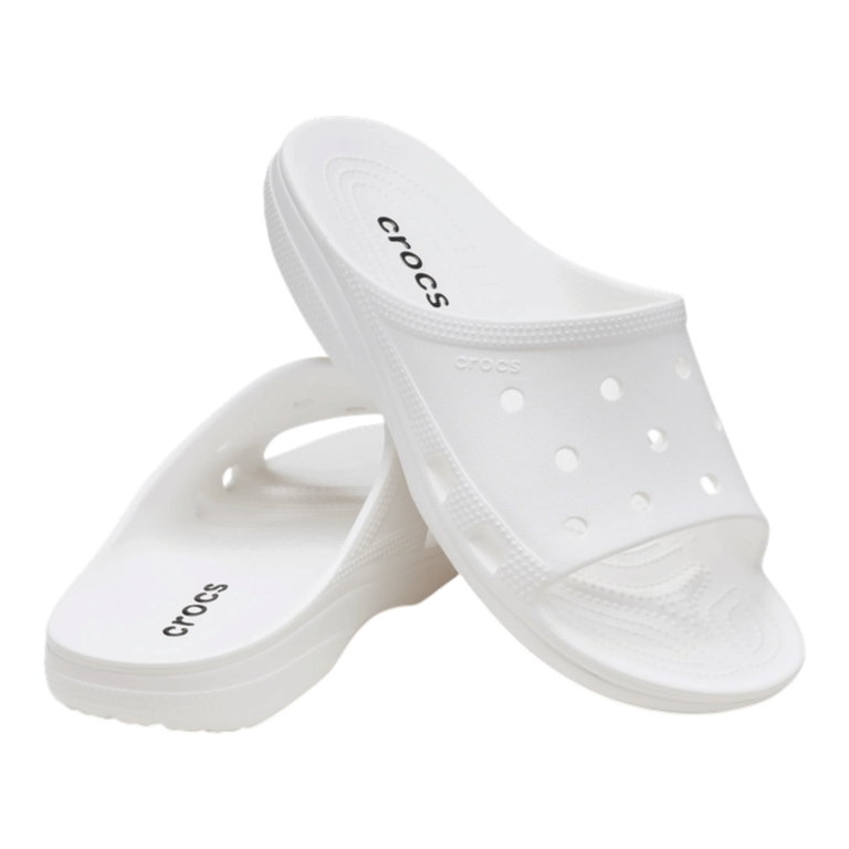 Crocs Sandale Saturday Slide weiss Herren