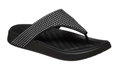 Crocs Zehensandale Getaway Gems Triangle Flip schwarz - Damen