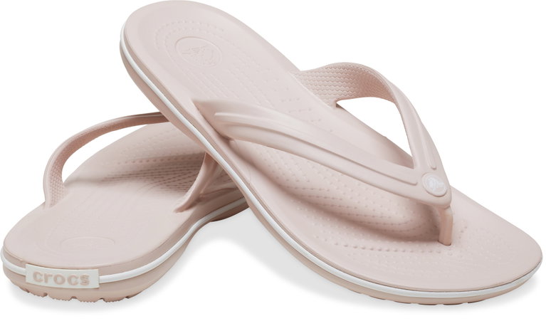Crocs Zehensandalen Crocband Flip rosa/pink