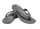 Crocs Zehensandalen Crocband Flip slategrau - 1 Paar