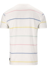 Cruz Freizeit-Tshirt Austin Striped (Baumwolle) weiss Herren